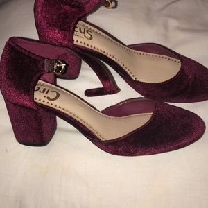 Burgundy/Maroon 2in. Heels  size 6.